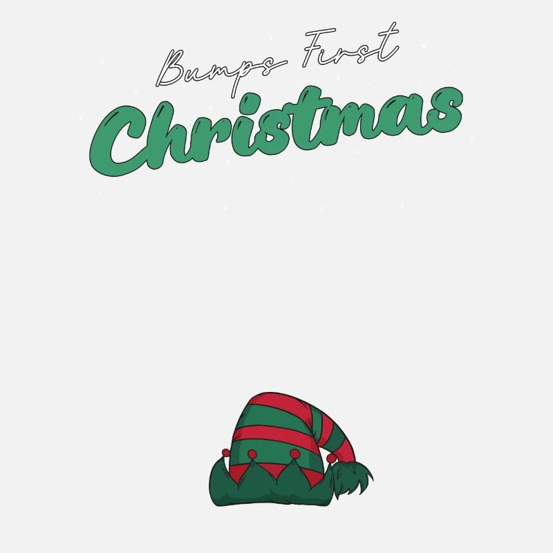 Première bosse de Noël - Grossesse drôle de bébé elfe