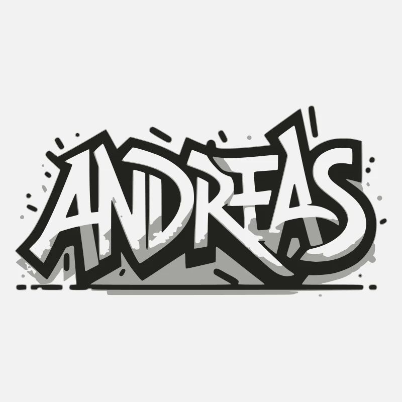Andreas Nom Prénom Graffiti