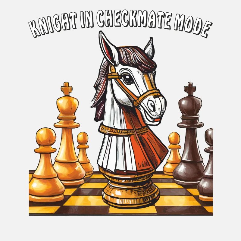 CHEVALIER D’ÉCHECS EN MODE ÉCHEC ET MAT