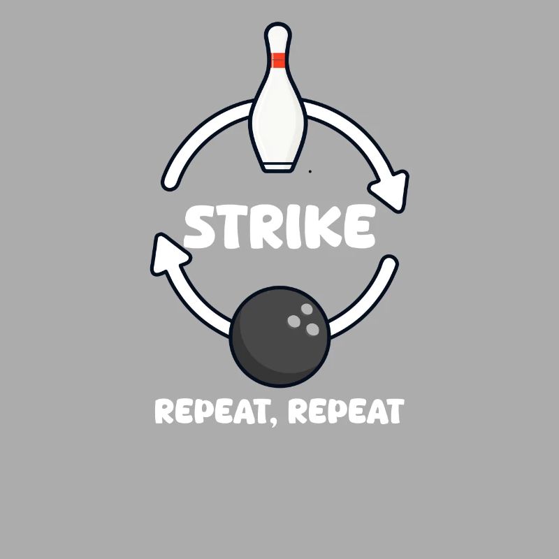 Bowling Strike, répéter, répéter