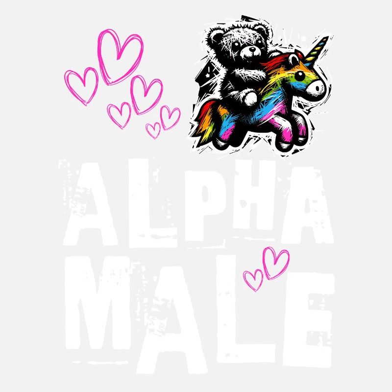 Alpha Unicorn - Mignon Teddy Rides Licorne