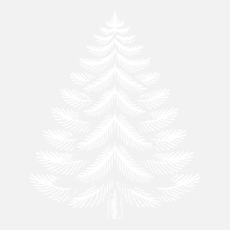 Magical Christmas tree for festive mood