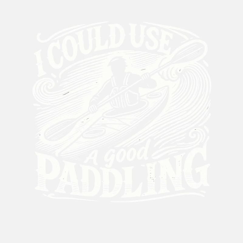 Ich könnte ein gutes Paddeln gebrauchen