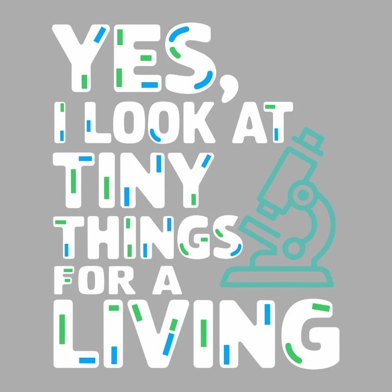 Microscope Enthusiast Lab Technician Science