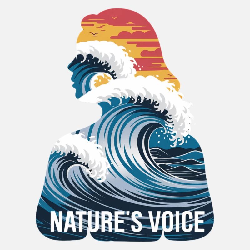 Nature's Voice Ocean Wave Design