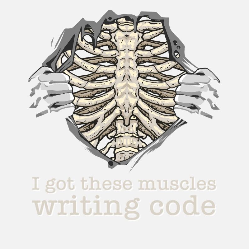 I Got These Muscles Writing Code for Nerd Geek