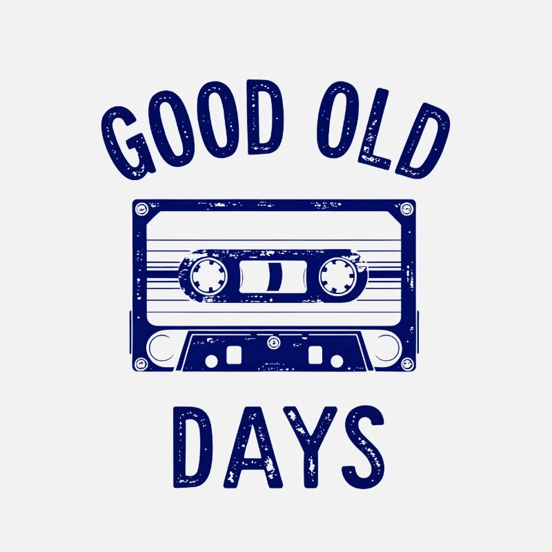 Le bon vieux temps – Conception de cassettes rétro