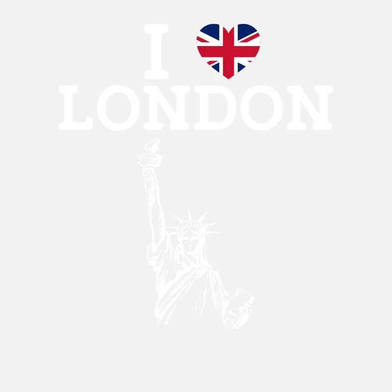 J’aime Londres Statue De La Liberté Angleterre Drapeau Jeu De Mots