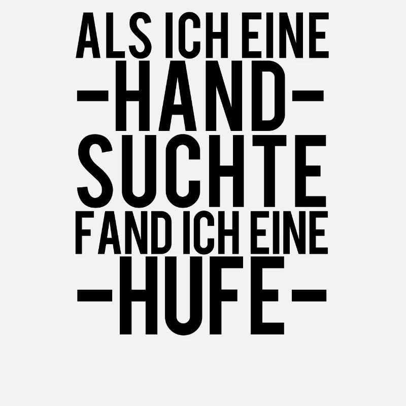 Reitsport Hufe Pferd SSpruch