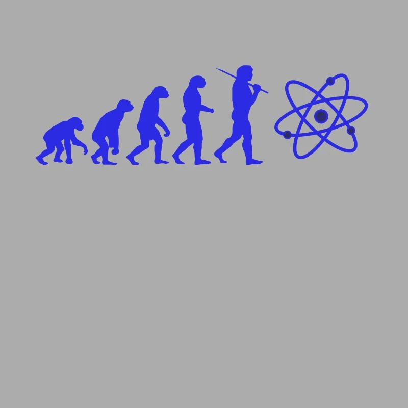 SCIENCE Evolution mit Atom Neutron atom