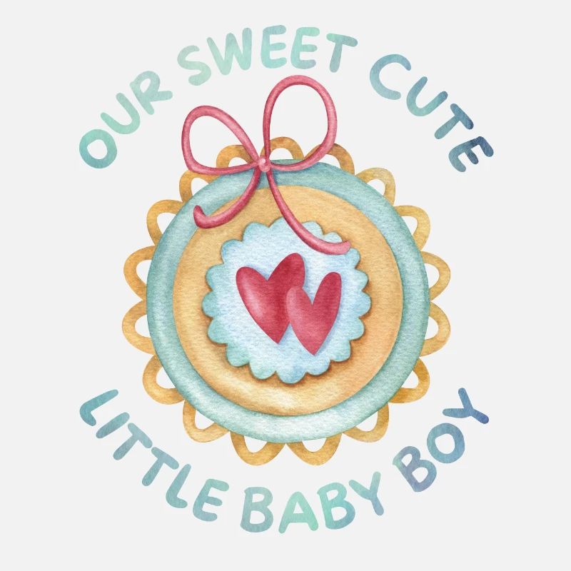 Bébé dicton, mignon bébé garçon, bébé kawaii