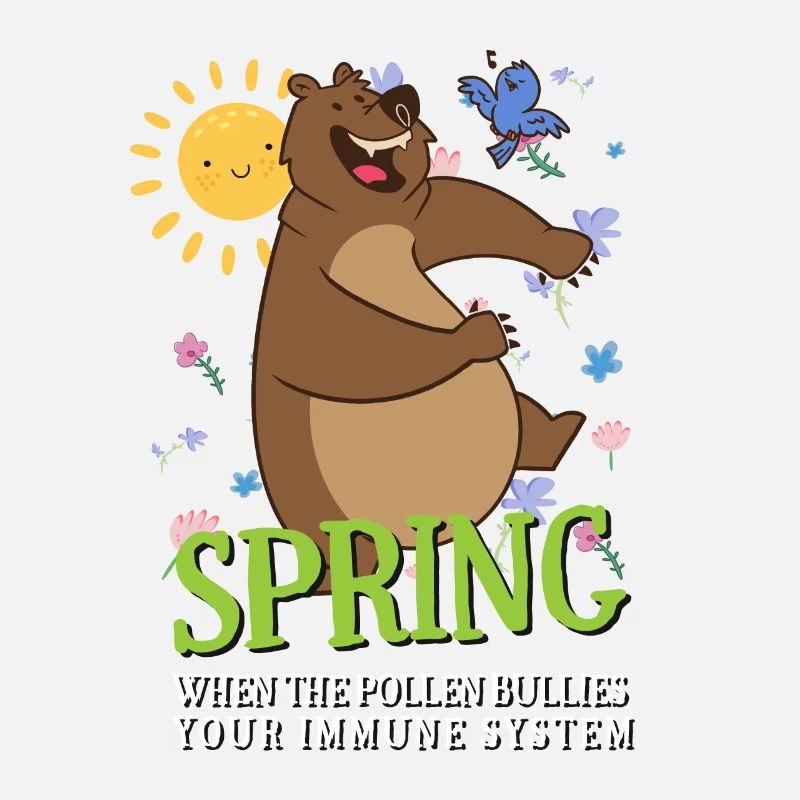 Printemps quand le pollen intimide votre système immunitaire