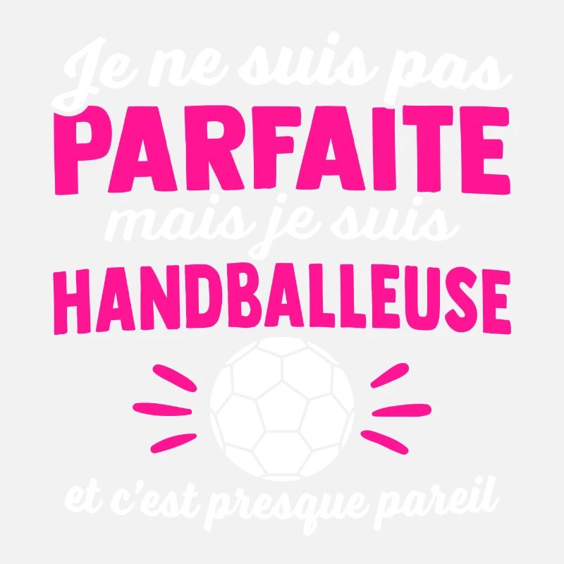 Je suis une handballeuse
