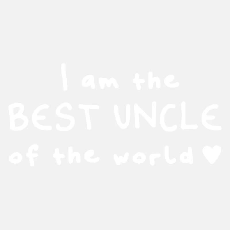 best uncle, bester Onkel der Welt Fun Shirt