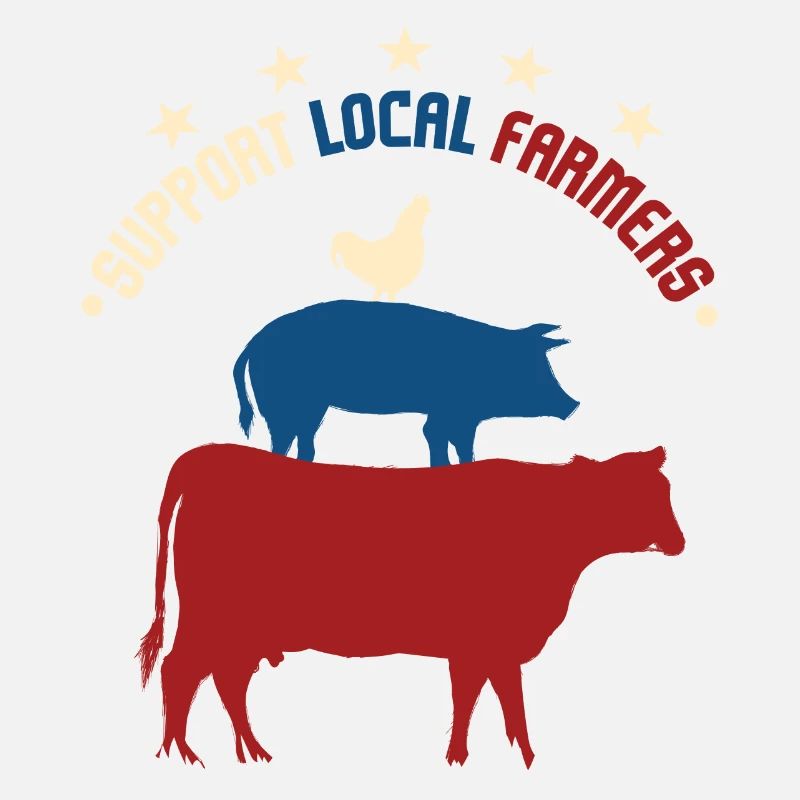 Support Your Local Farmers Pride