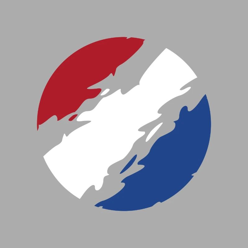 Pays-Bas Drapeau Drapeau Cercle