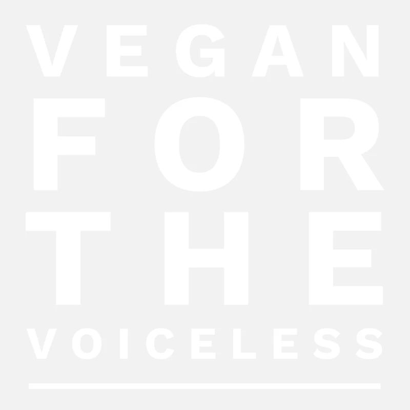 Végétalien pour les sans-voix