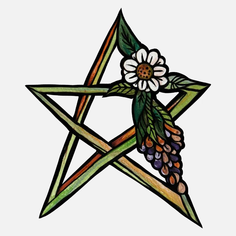 Étoile sorcière verte