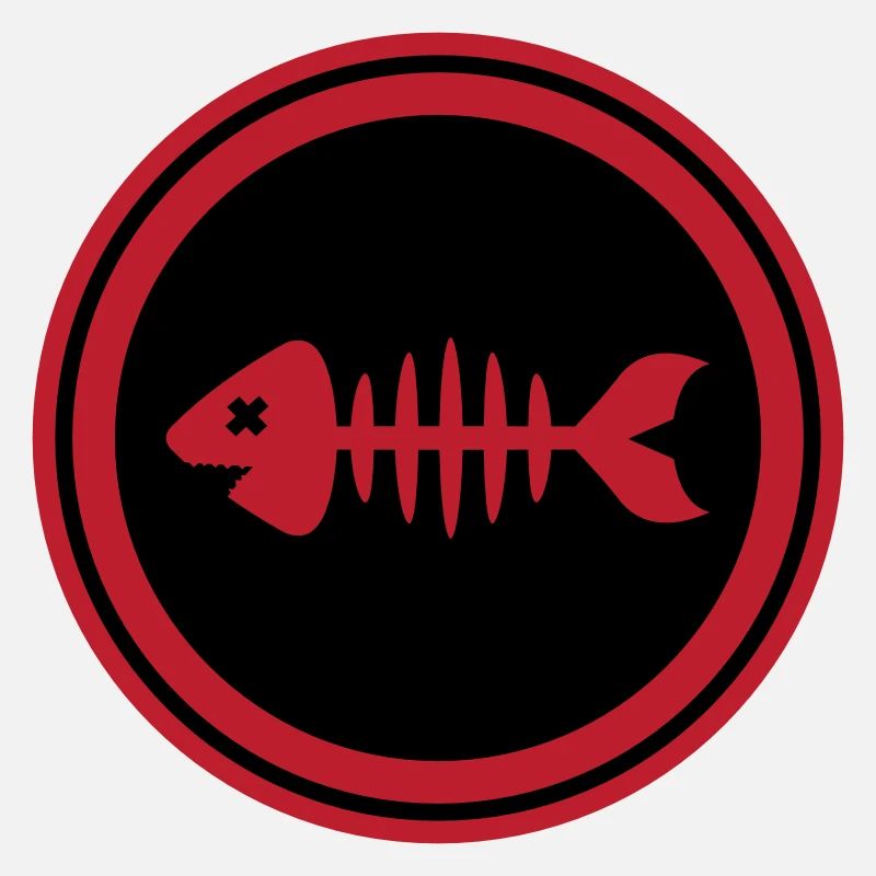 Os d’os symbole de poisson