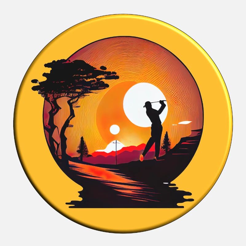 Golf ball, with as few shots as possible into the hole