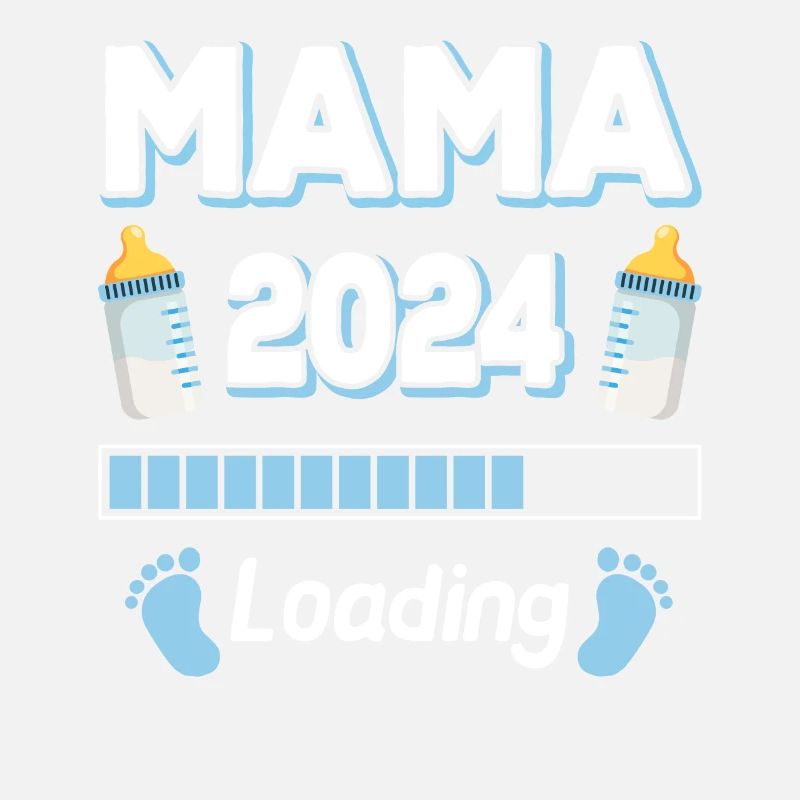 Mama Loading 2024 Mutter Mütter Mom Muttertag