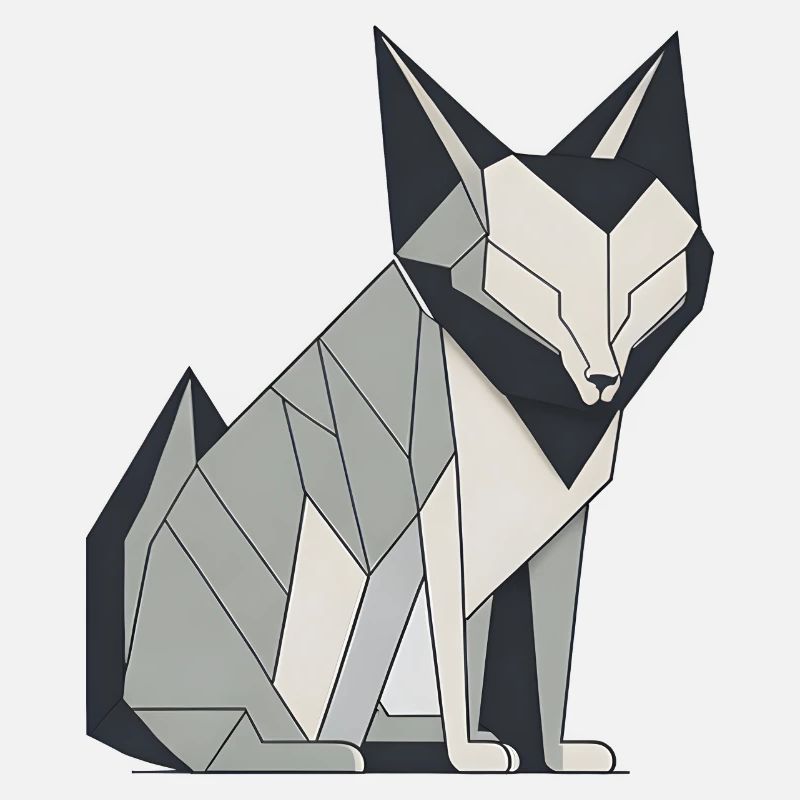 Geometric Cat