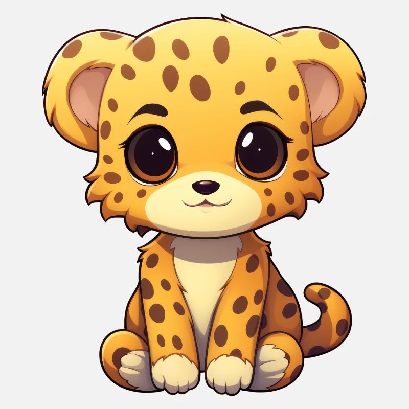 Guépard Kawaii