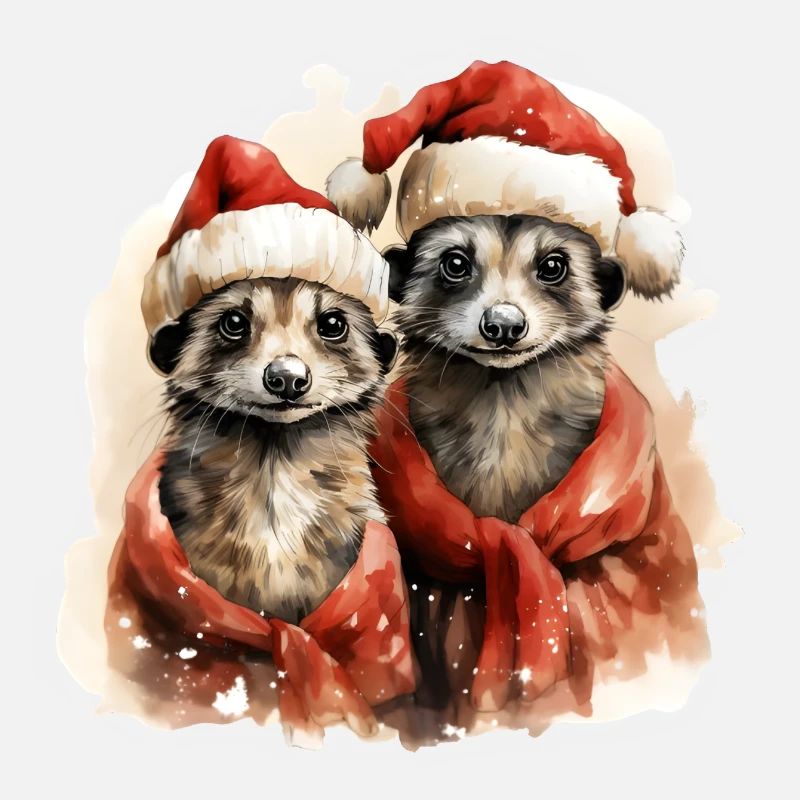 Suricate de Noël