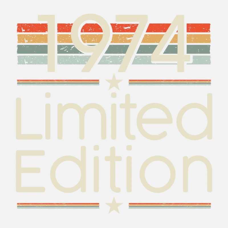 50e anniversaire 1974 édition limitée cadeau