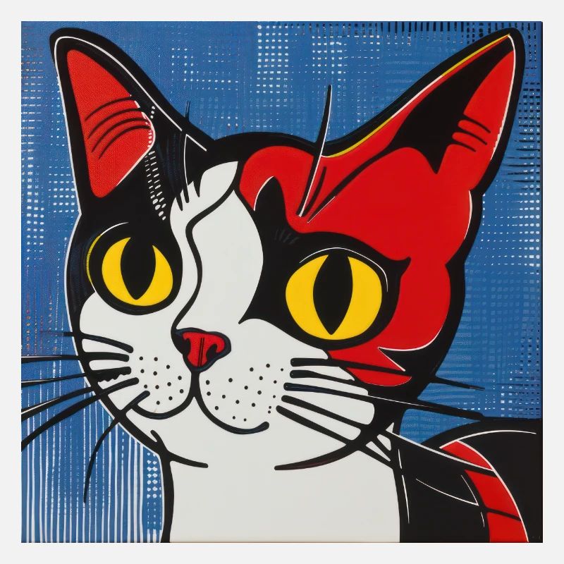 Chat, motif de chat, bande dessinée