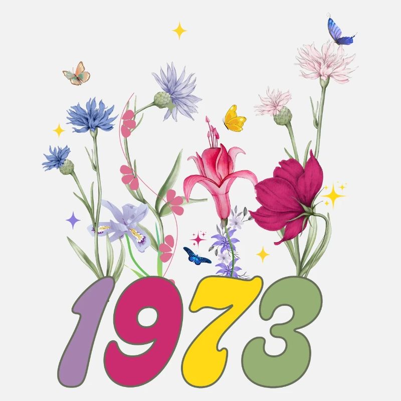 Année de naissance 1973 fleurs sauvages