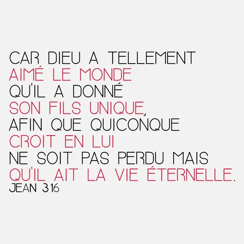 Jean 3 16