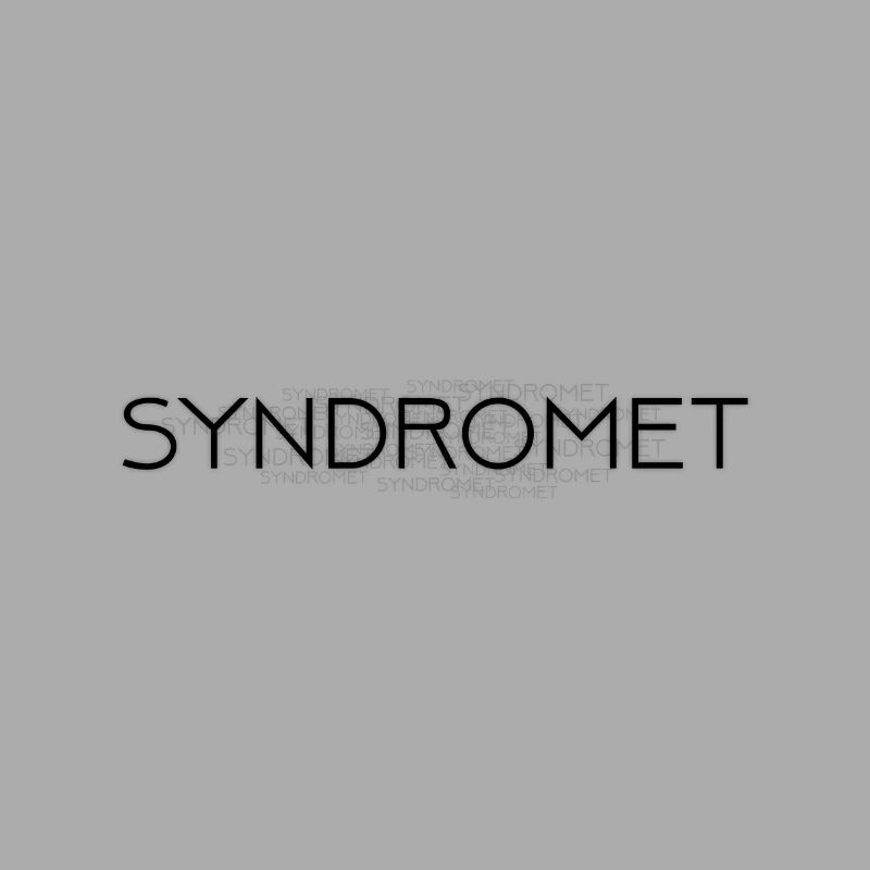 Syndrom - schwarzer Text