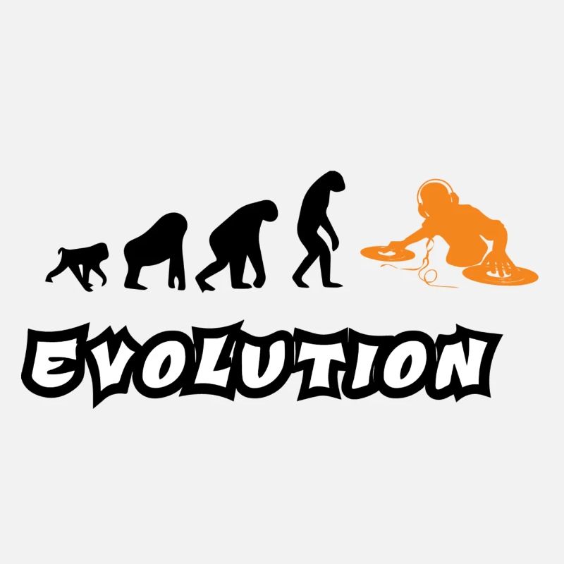 Evolution T Shirt mit Dj