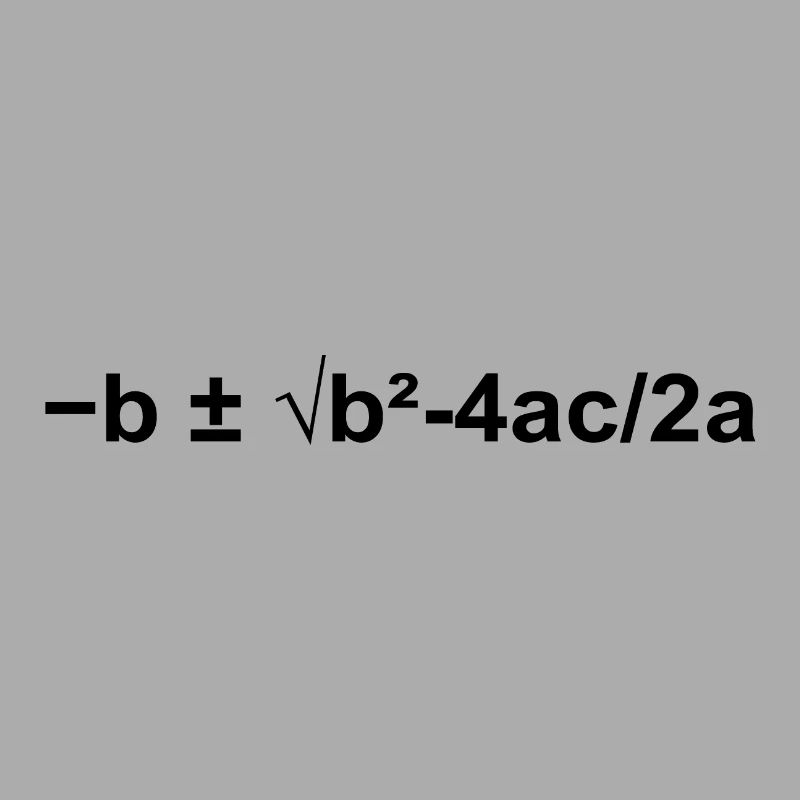 Quadratic Formula Math Mathematical Physics