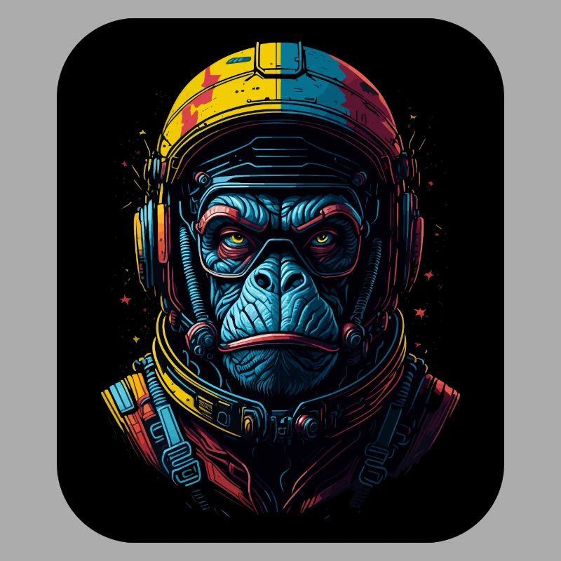 Space Monkey | Combinaison spatiale APE | Voyage spatial de singe