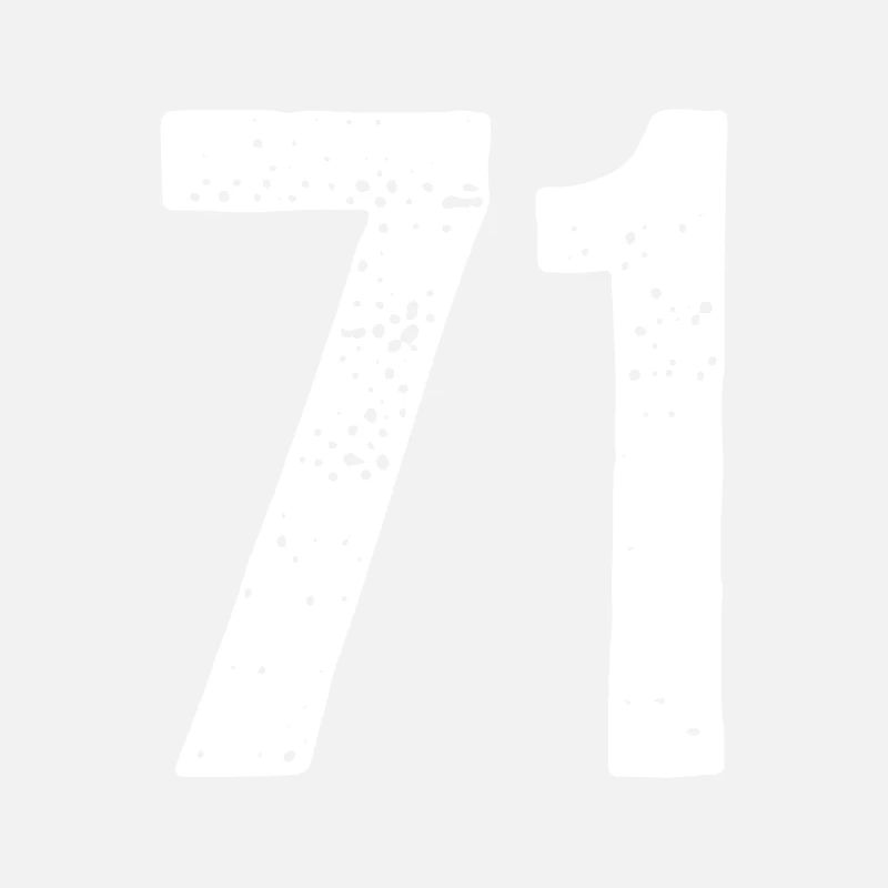 71 Numéros Blanc