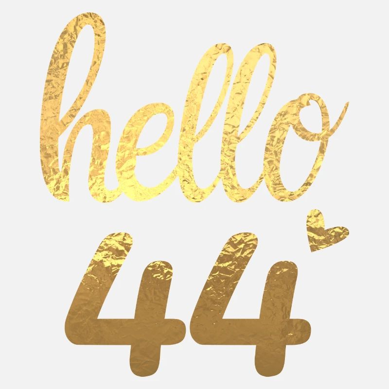 Hello 44 doré