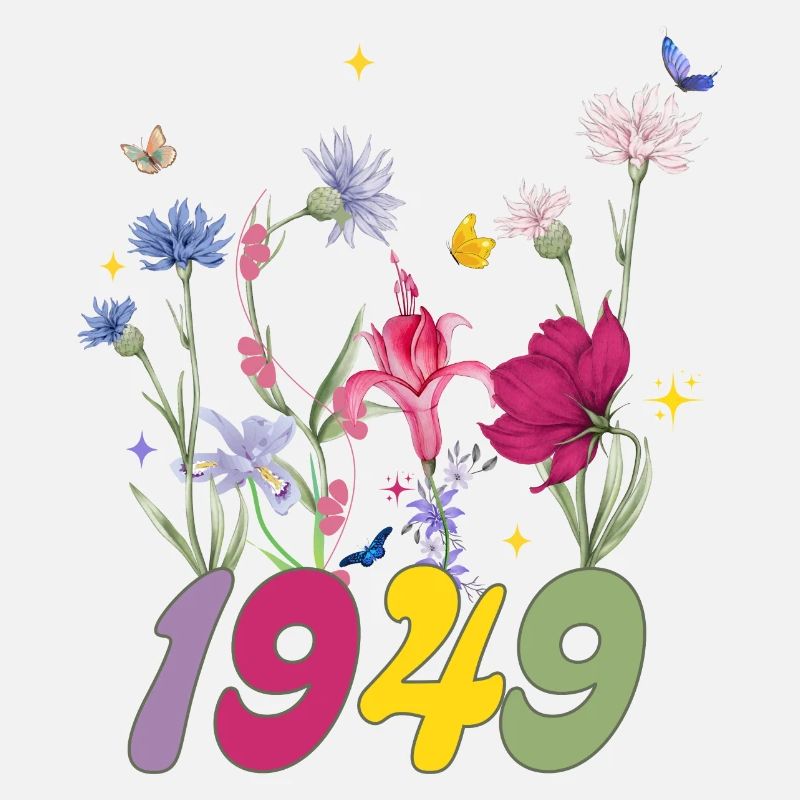 Année de naissance 1949 fleurs sauvages