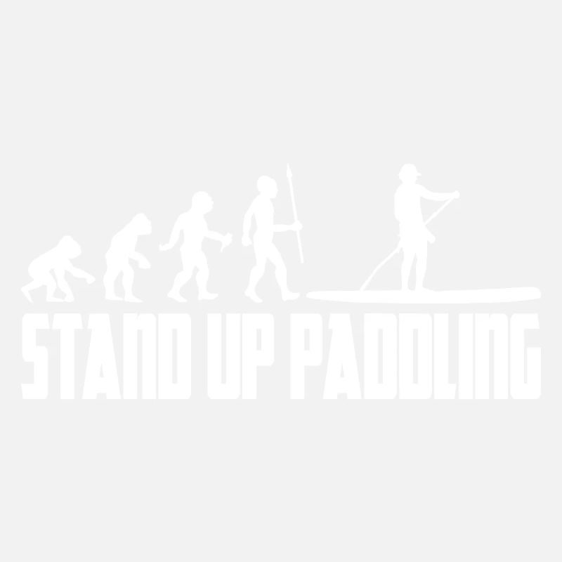 Stand Up Paddling Evolution Paddle Stehpaddeln SUP