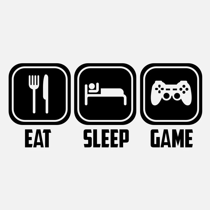 eat sleep game