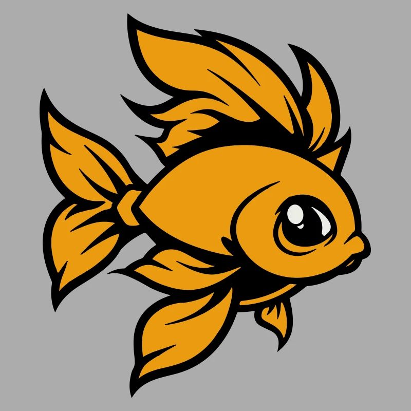 Goldfish Fish Comic
