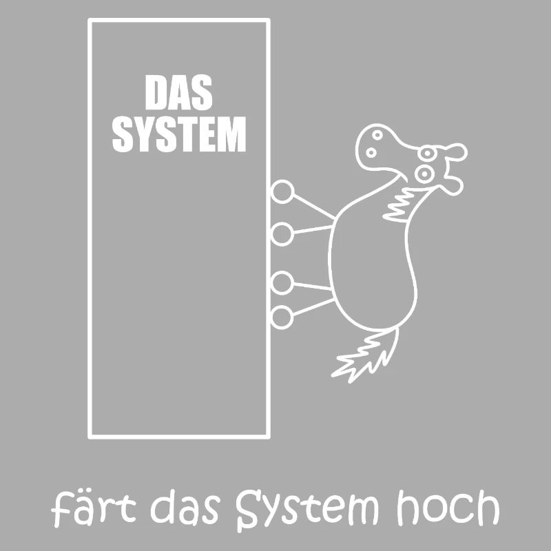färt das system hoch, Pferd im IT-System, Netzwerk