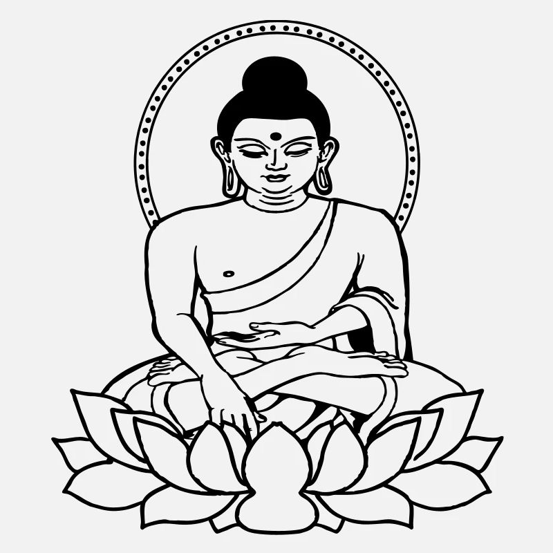 Buddha sitting