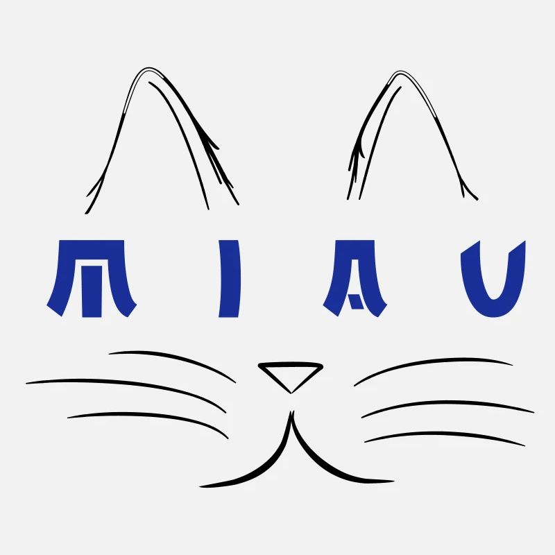 Chat MIAU MEOW Cadeau Chat