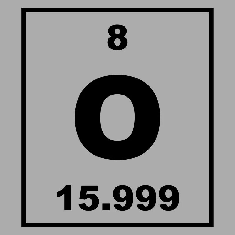 Element 008 - O (oxygen) - Small