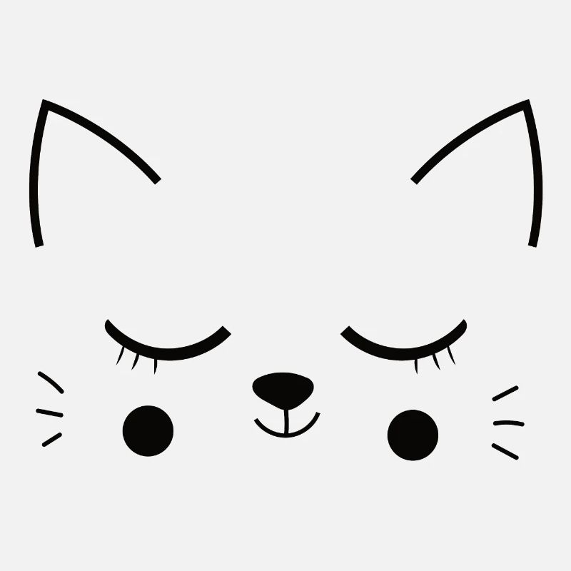 Tête de chat chat