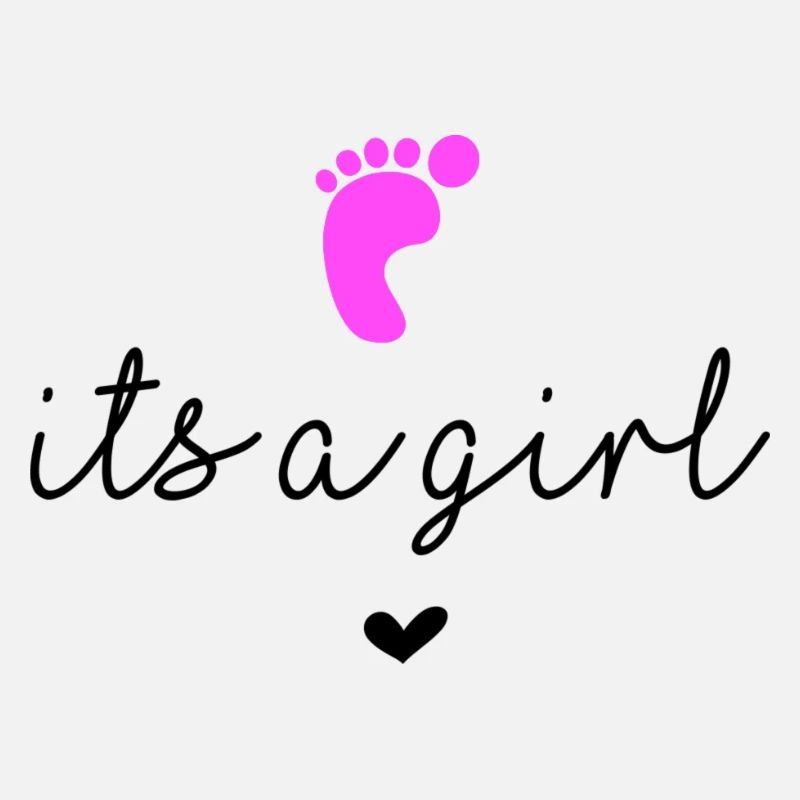 Genderreveal "Its a girl"