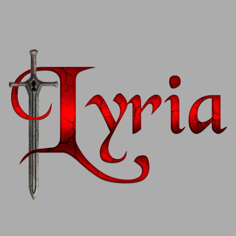 Lyria RPG Server Sword Medieval Logo