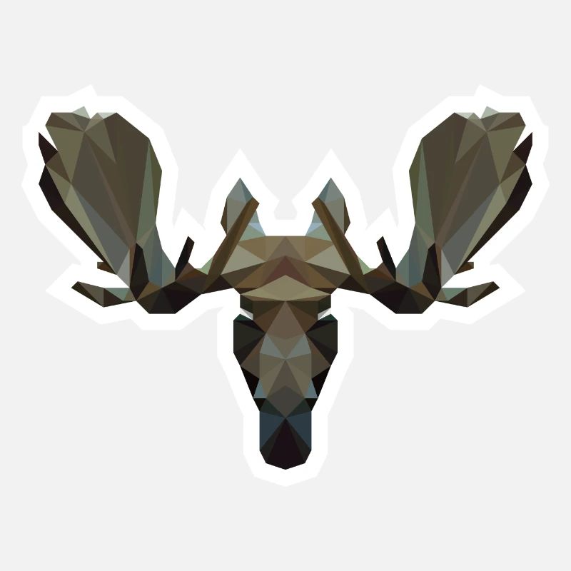 Low Poly Moosehead